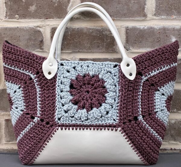 Indigo Wildflower Handbag - Image 2