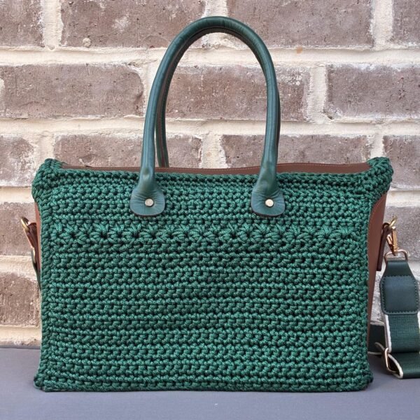 Alpine Green Duffel Handbag - Image 2