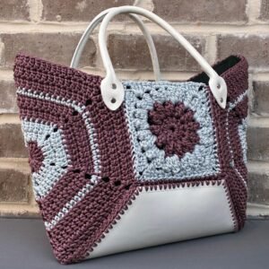 Indigo Wildflower Handbag