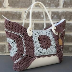 Indigo Wildflower Handbag